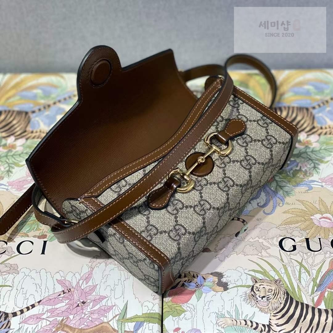 Gucci Gucci Horsebit 1955 Mini Bag 37번 이미지