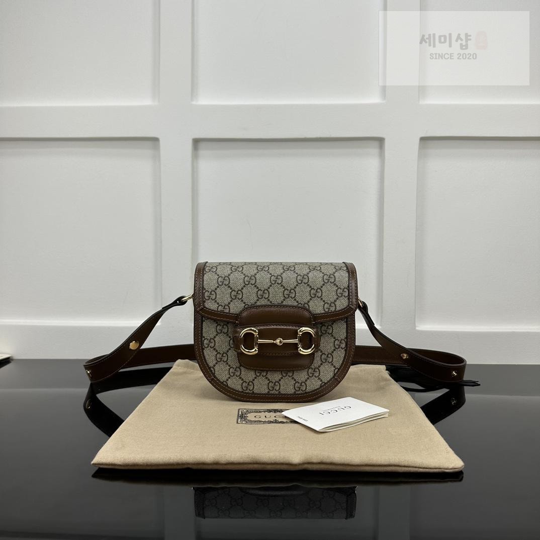 Gucci Gucci Horsebit 1955 Round Mini Bag 1번 이미지