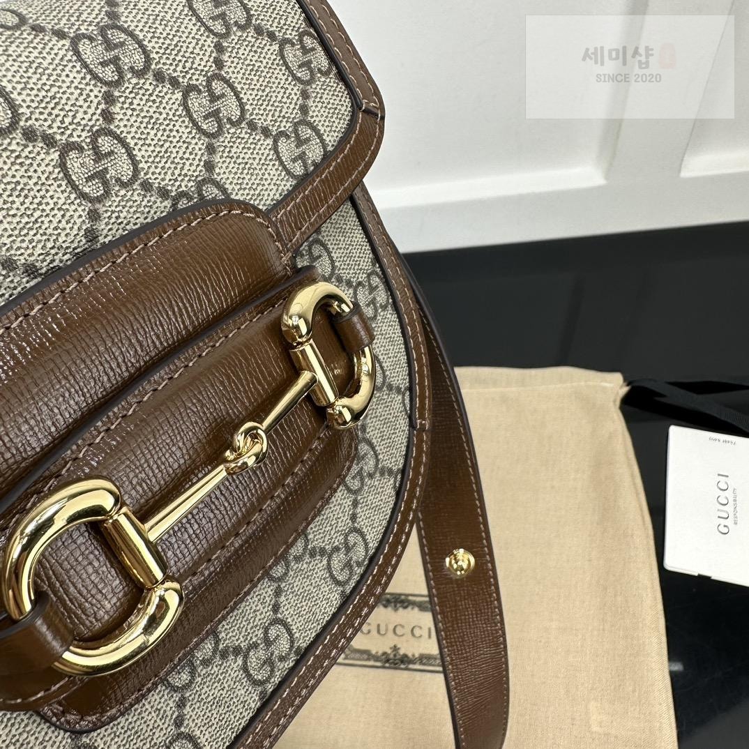 Gucci Gucci Horsebit 1955 Round Mini Bag 5번 이미지