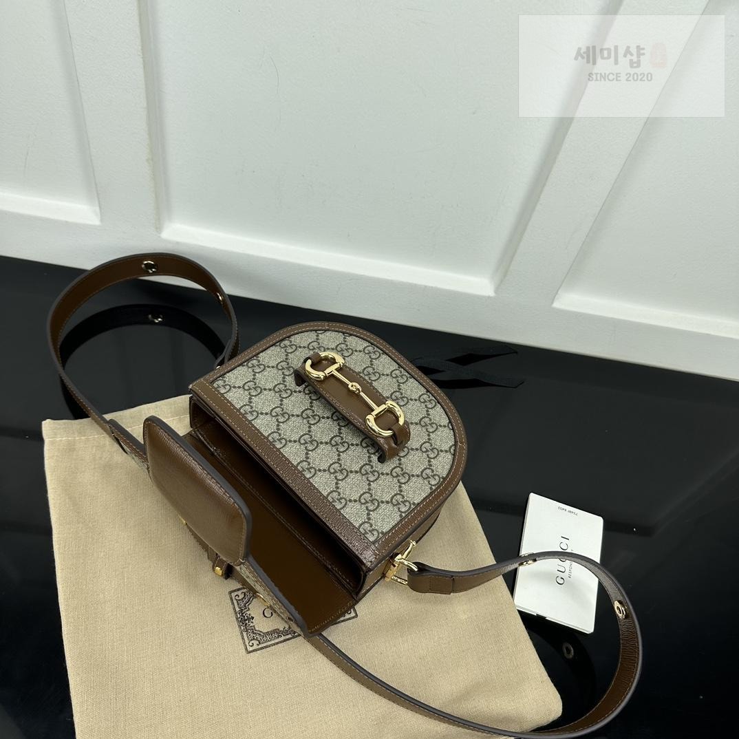 Gucci Gucci Horsebit 1955 Round Mini Bag 38번 이미지
