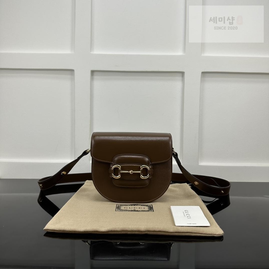 Gucci Gucci Horsebit 1955 Round Mini Bag 7번 이미지