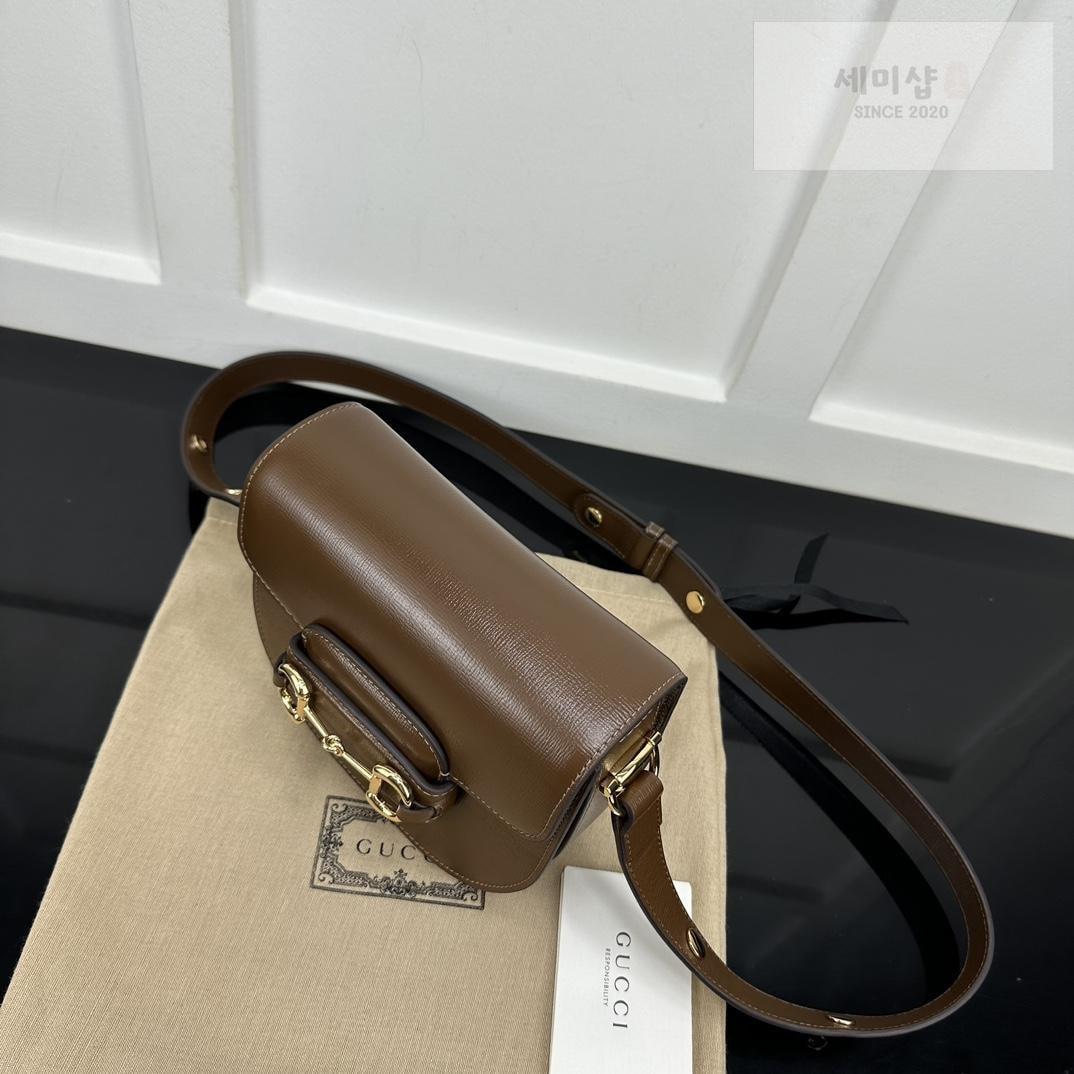 Gucci Gucci Horsebit 1955 Round Mini Bag 9번 이미지
