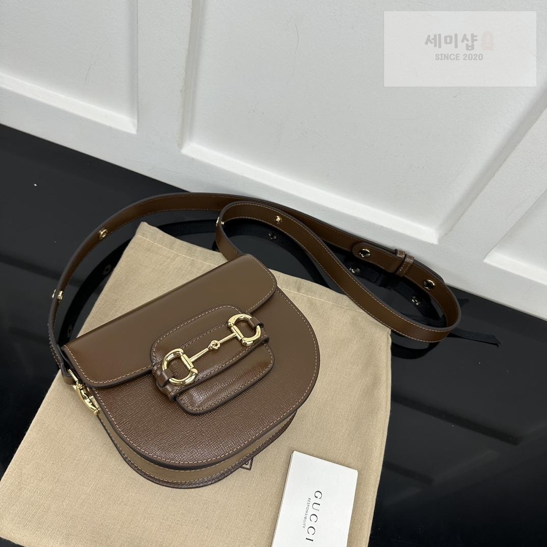 Gucci Gucci Horsebit 1955 Round Mini Bag 10번 이미지