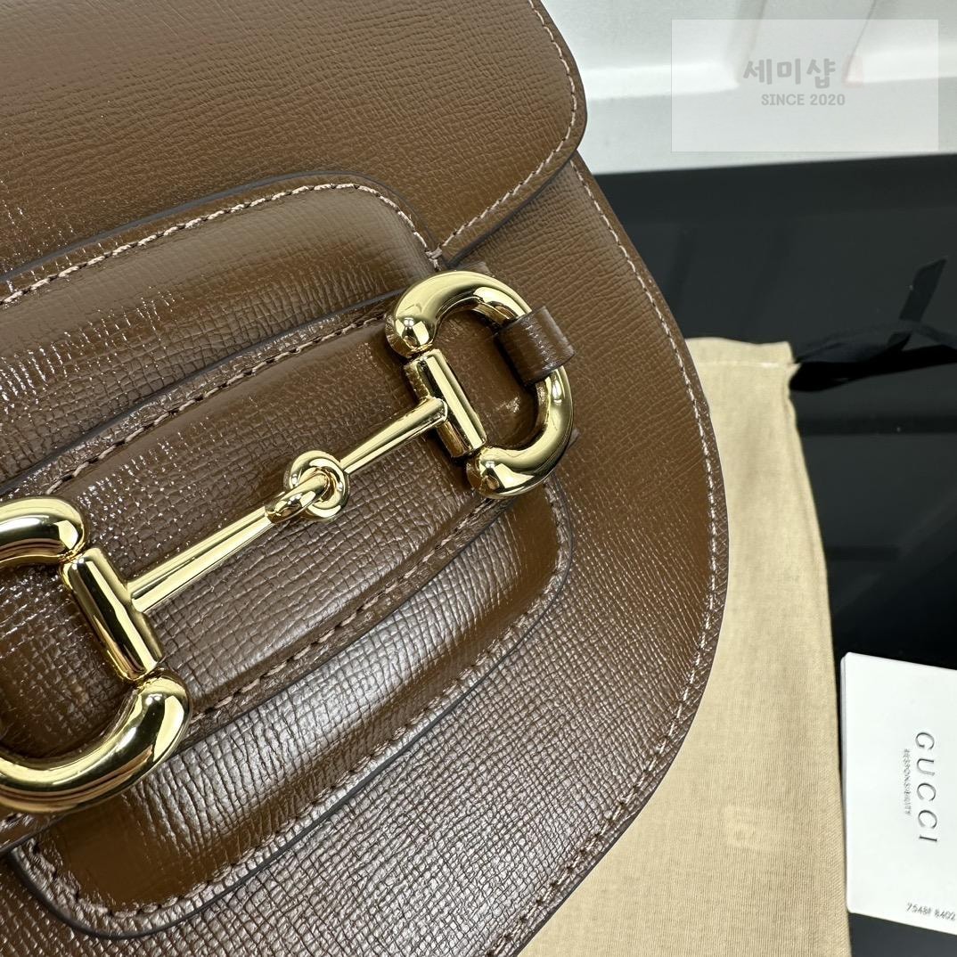 Gucci Gucci Horsebit 1955 Round Mini Bag 40번 이미지