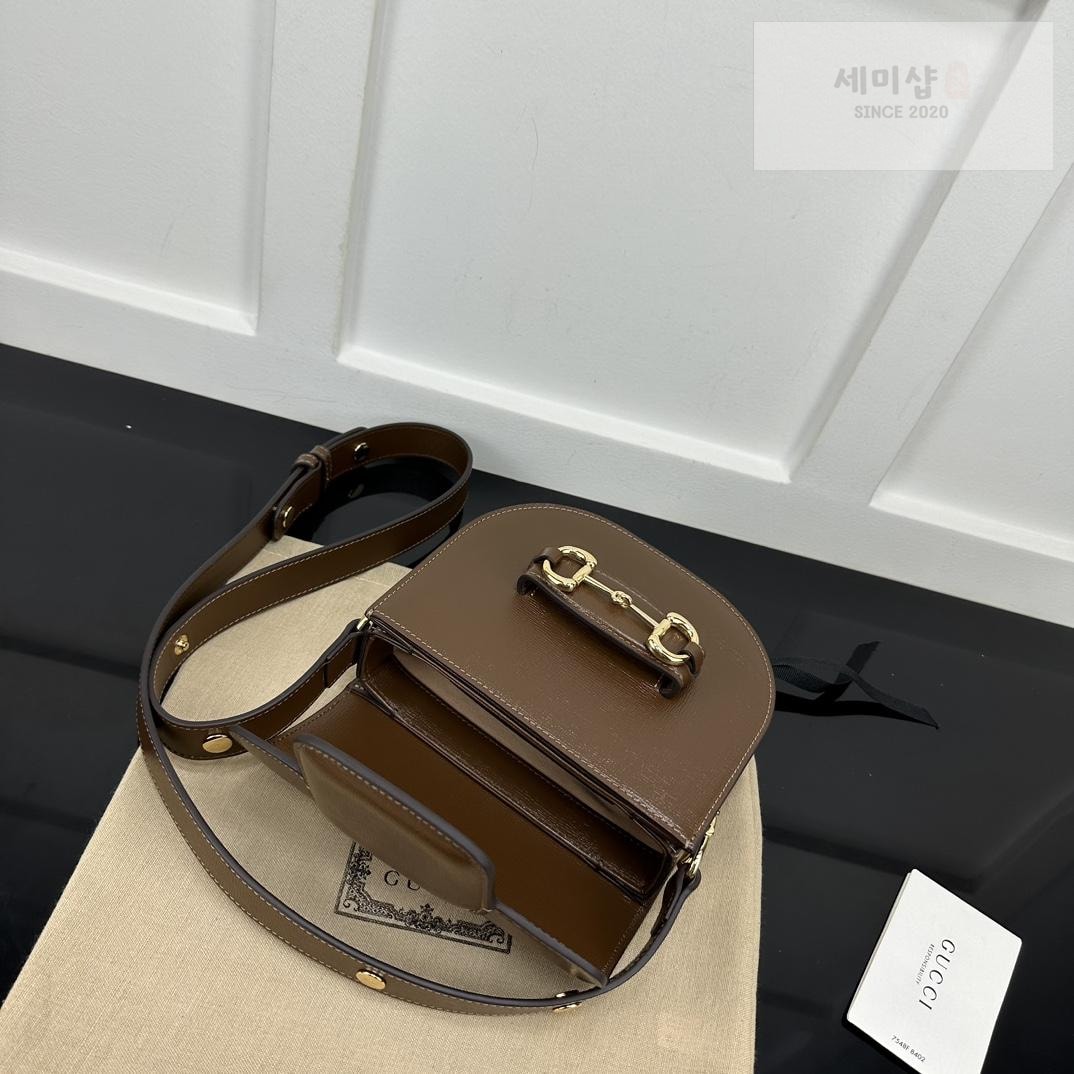 Gucci Gucci Horsebit 1955 Round Mini Bag 11번 이미지