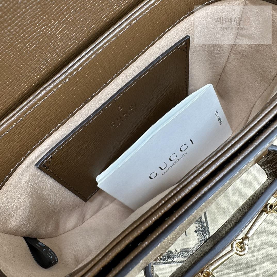 Gucci Gucci Horsebit 1955 Round Mini Bag 12번 이미지