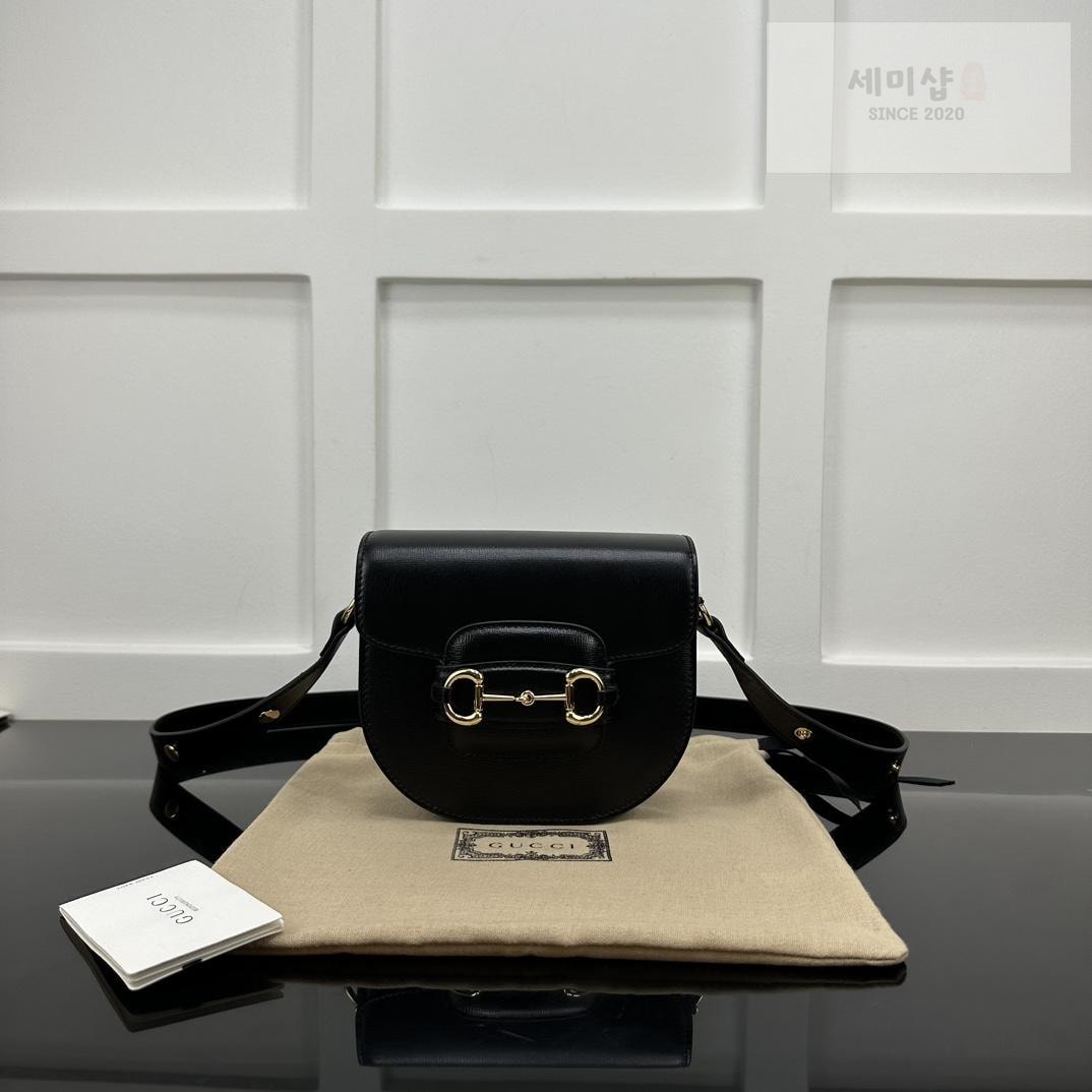 Gucci Gucci Horsebit 1955 Round Mini Bag 14번 이미지