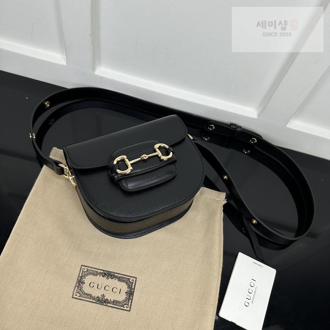 Gucci Gucci Horsebit 1955 Round Mini Bag 16번 이미지