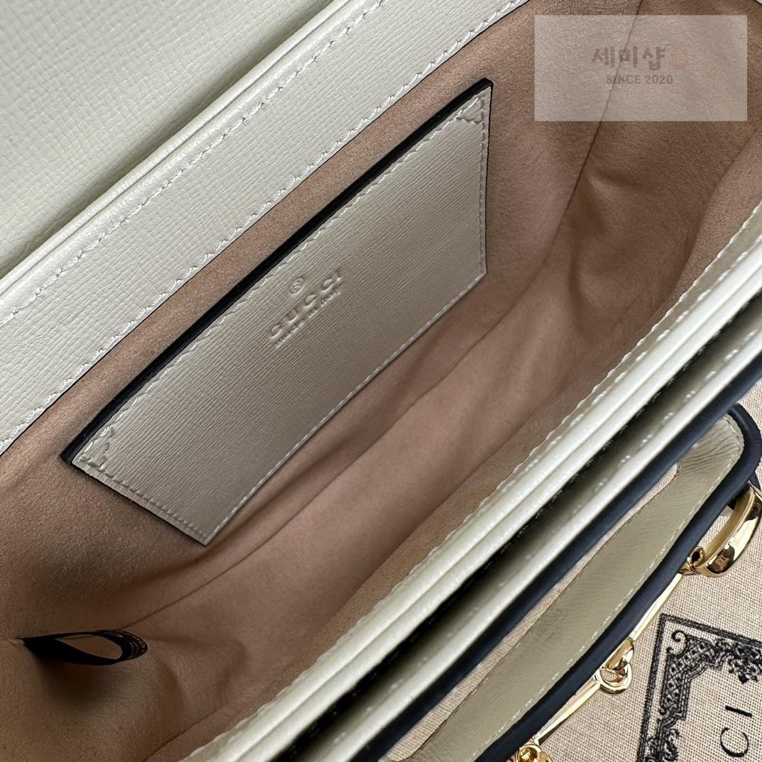 Gucci Gucci Horsebit 1955 Round Mini Bag 37번 이미지