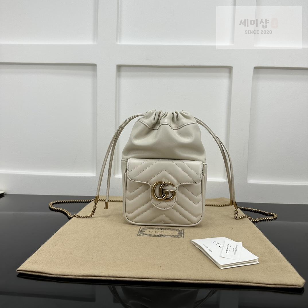 Gucci Gucci Marmont Mini Bucket Bag 1번 이미지