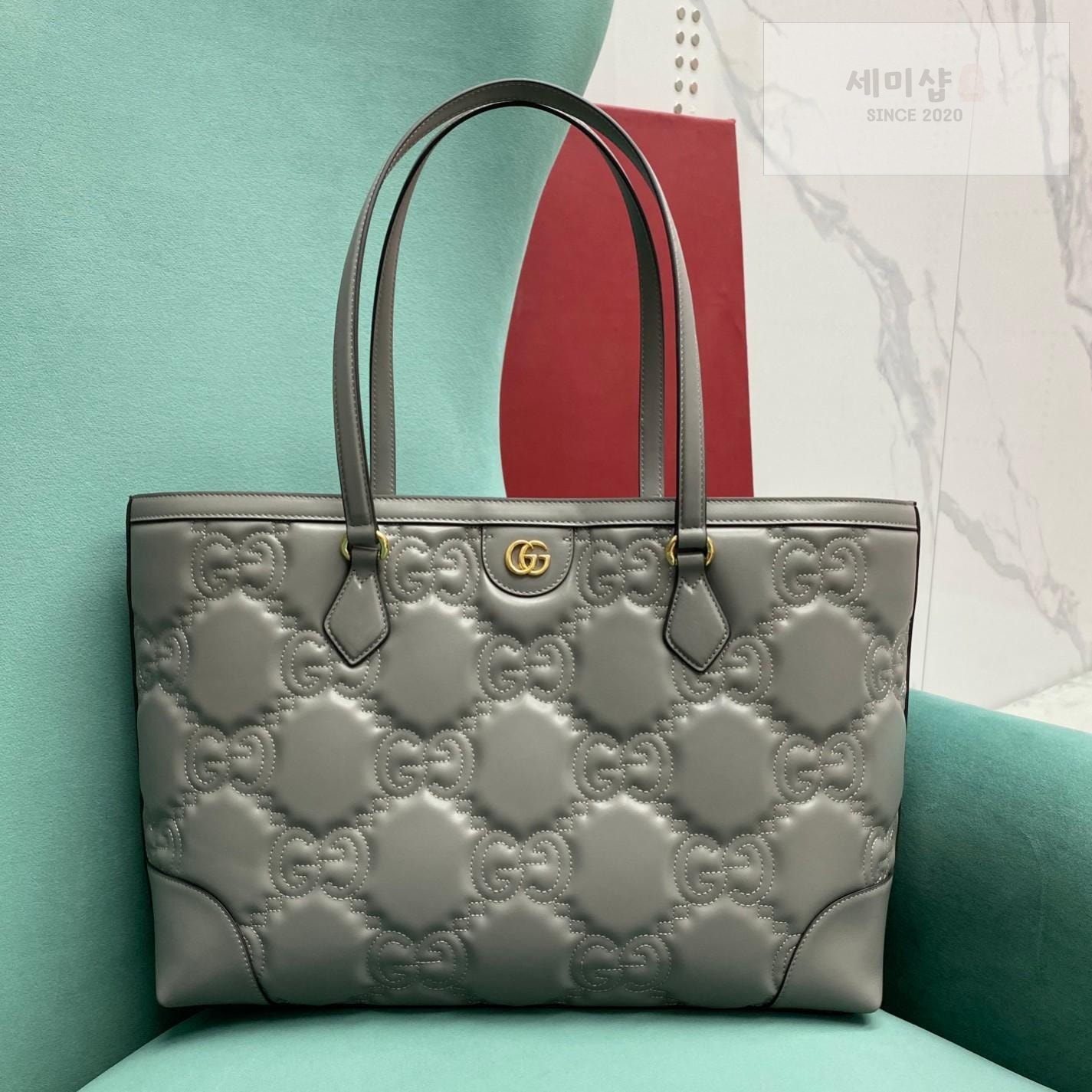 Gucci Gucci Matelasse Leather Tote Bag 1번 이미지