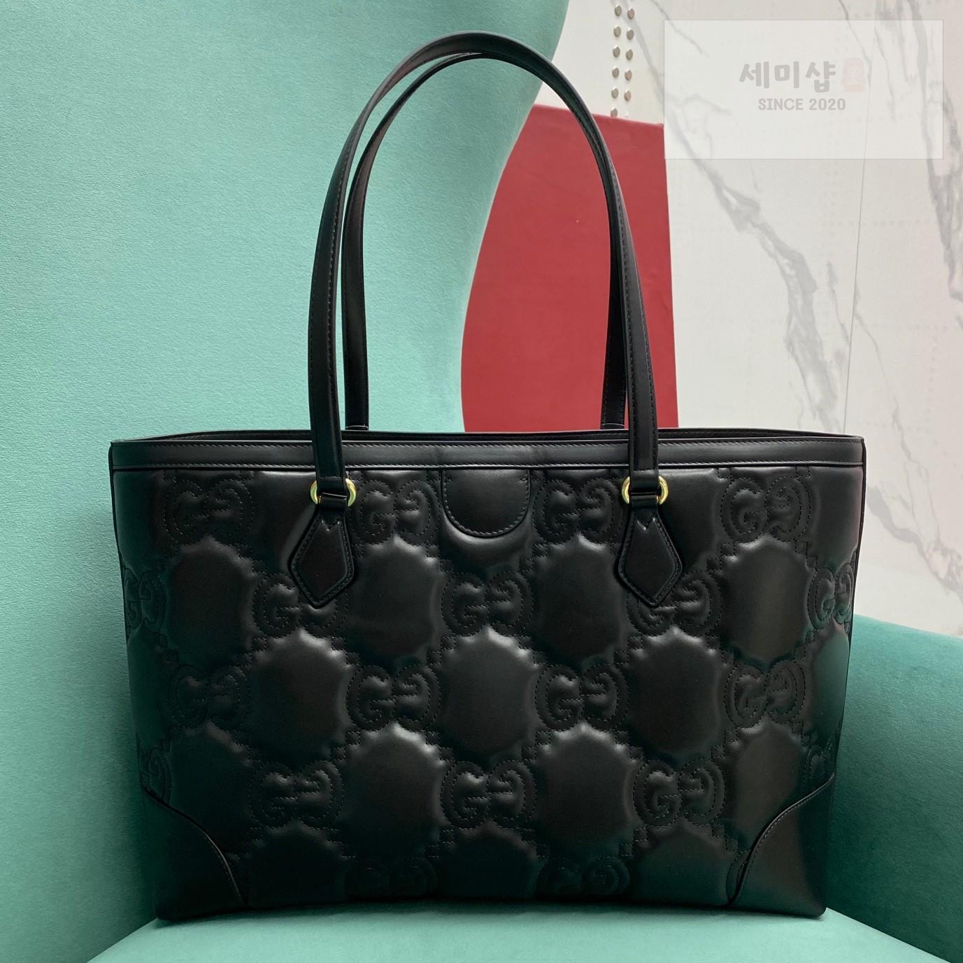 Gucci Gucci Matelasse Leather Tote Bag 18번 이미지