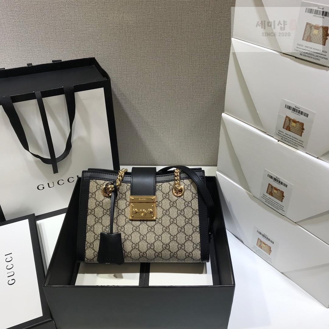 Gucci Gucci Paddle Lock GG Shoulder Bag 8번 이미지