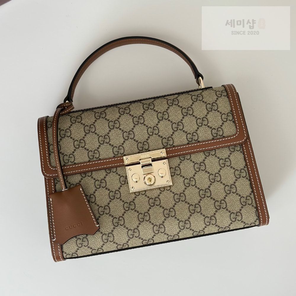 Gucci Gucci Padlock Medium Top Handle Bag 3번 이미지