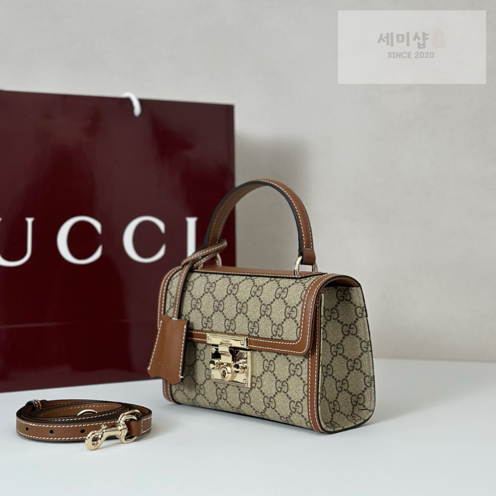 Gucci Gucci Padlock Small Top Handle Bag 3번 이미지