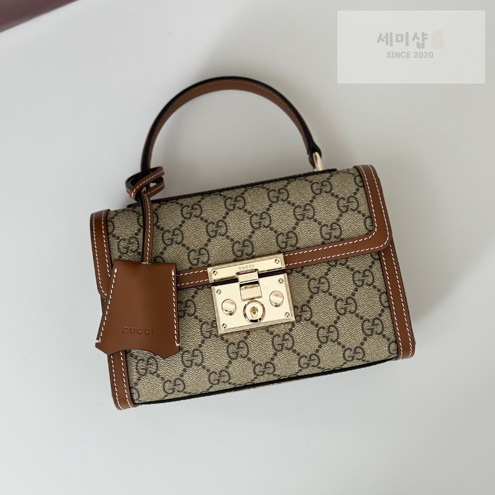 Gucci Gucci Padlock Small Top Handle Bag 9번 이미지