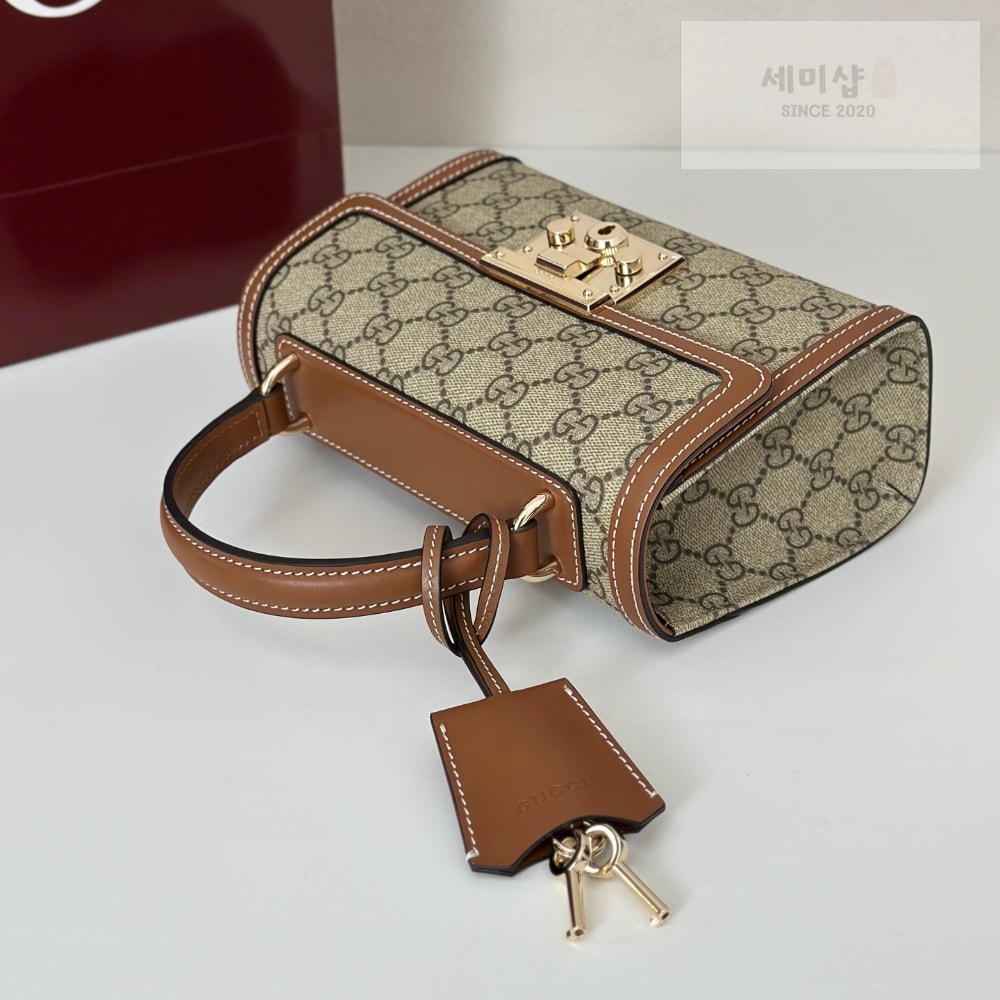 Gucci Gucci Padlock Small Top Handle Bag 6번 이미지