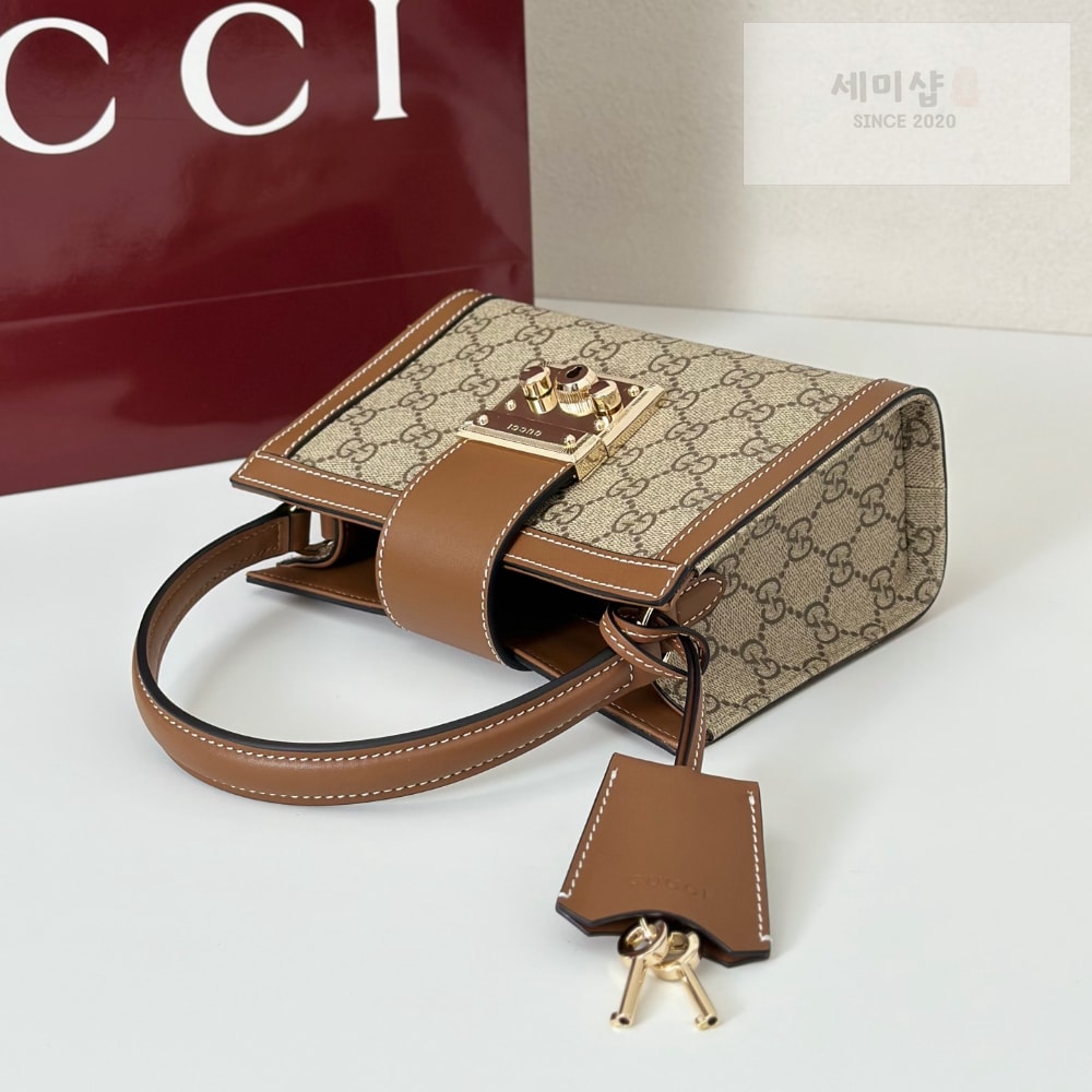 Gucci Gucci Padlock Small Top Handle Bag 6번 이미지