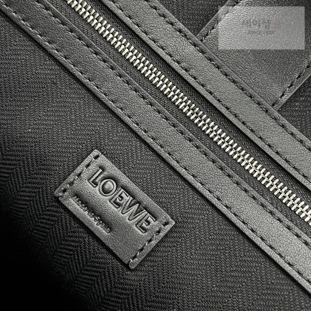 Loewe Loewe Anagram Embellished Cotton Blend Tote Bag 5번 이미지