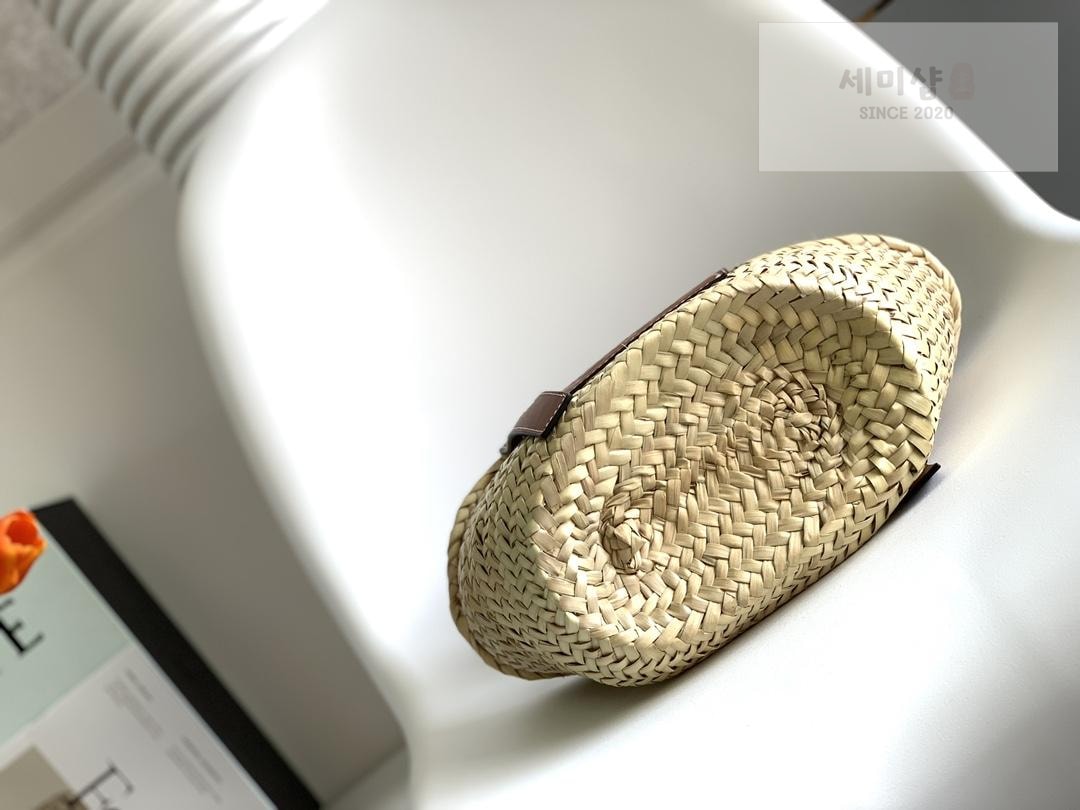 Loewe Loewe Anagram Logo Raffia Basket Bag 1번 이미지