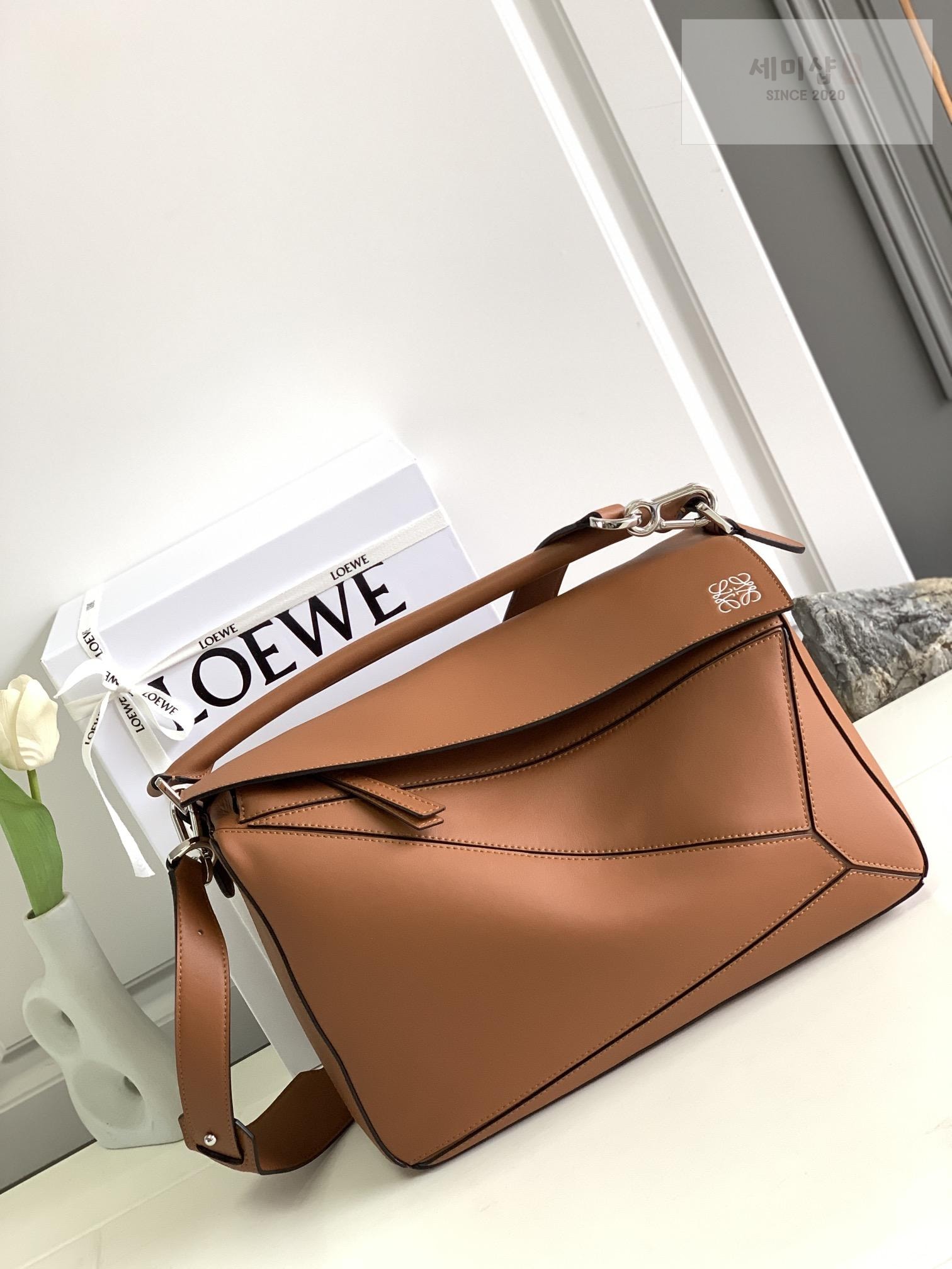 Loewe Loewe Large Puzzle Bag 14번 이미지