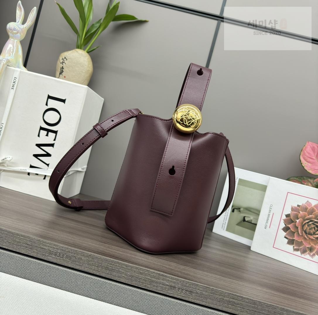 Loewe Loewe Pebble Bucket Mini Bag 19번 이미지