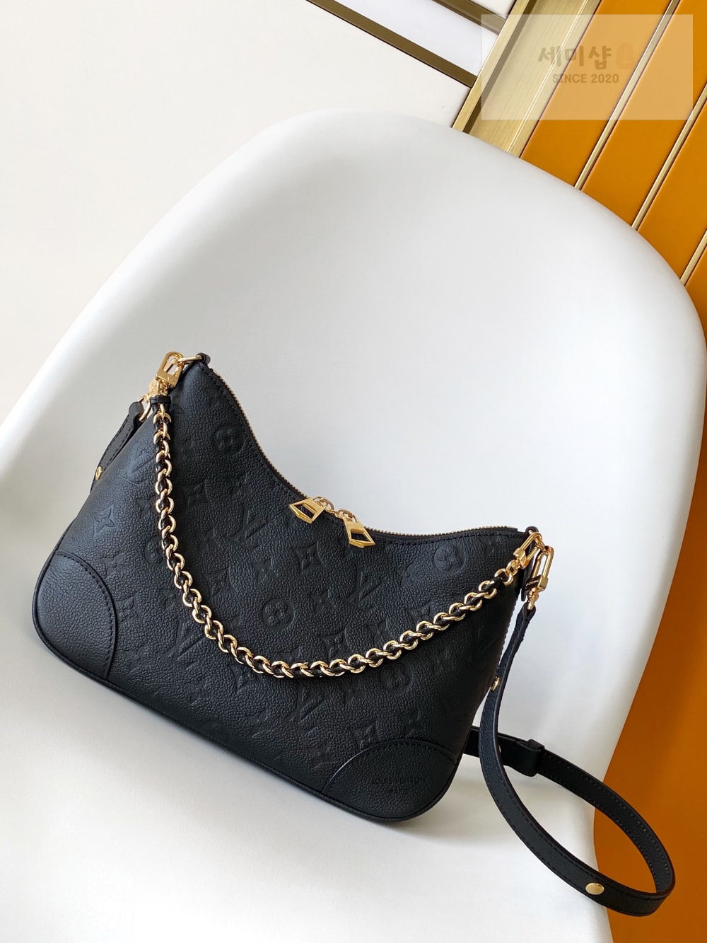 Louis Vuitton Louis Vuitton Boulogne Monogram Empreinte Leather Bag 8번 이미지