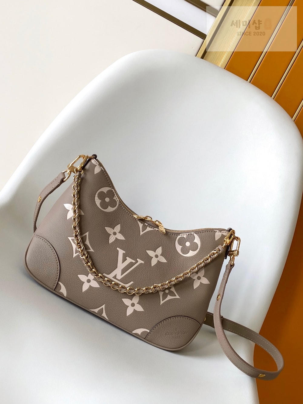 Louis Vuitton Louis Vuitton Boulogne Monogram Empreinte Leather Bag 1번 이미지