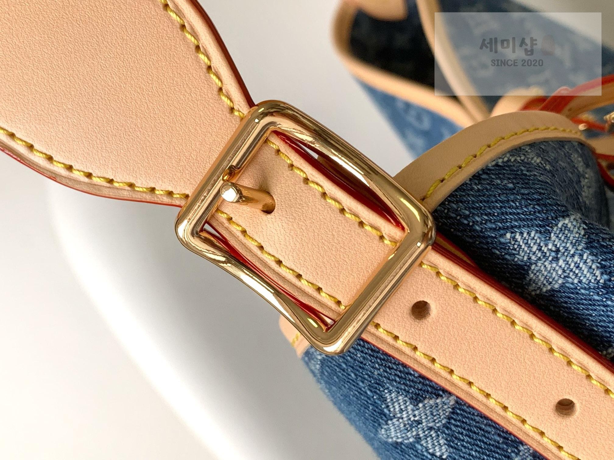 Louis Vuitton Louis Vuitton Carry All Monogram Denim Bag 13번 이미지