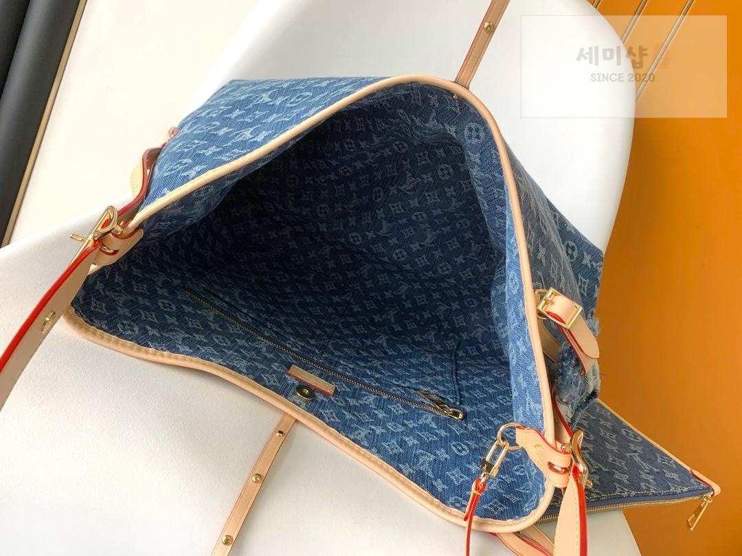 Louis Vuitton Louis Vuitton Carry All Monogram Denim Bag 5번 이미지