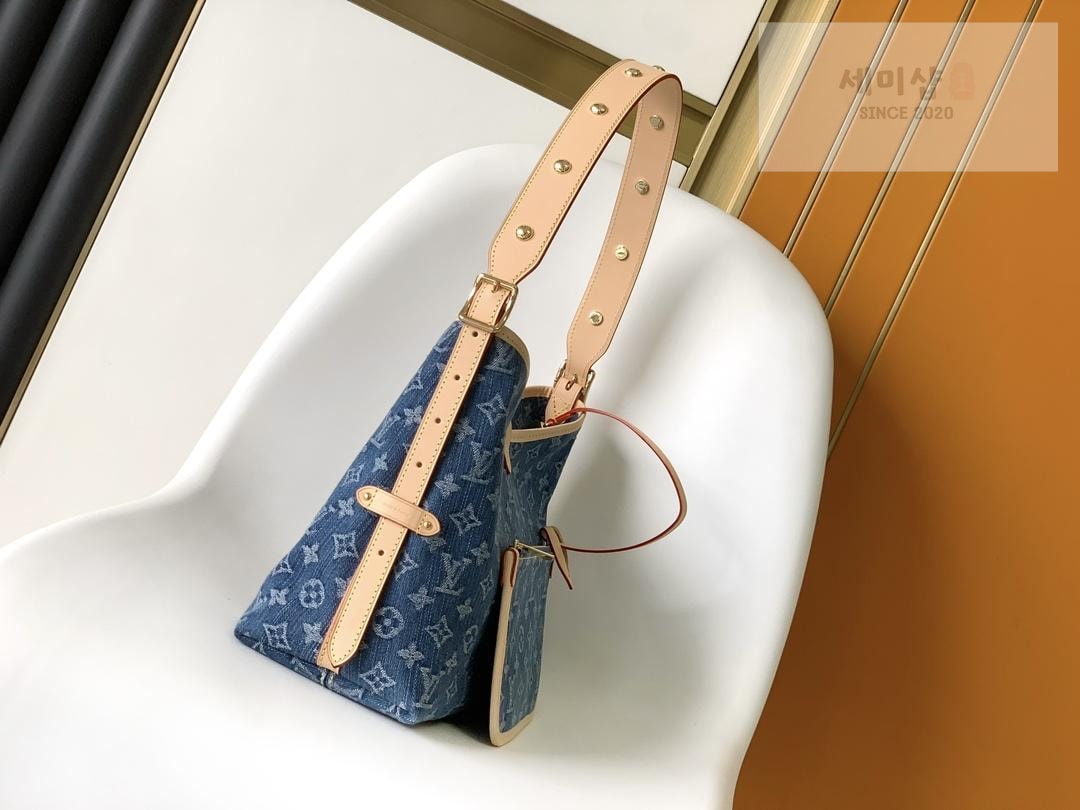 Louis Vuitton Louis Vuitton Carry All Monogram Denim Bag 7번 이미지