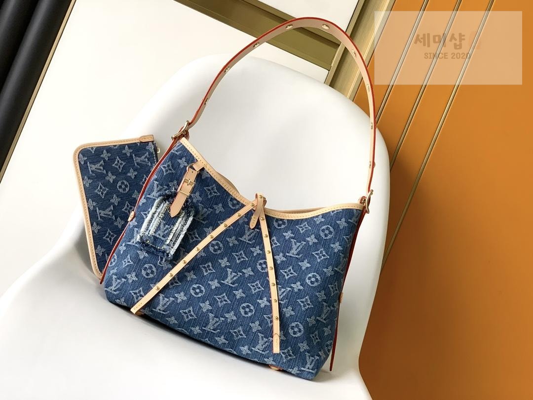 Louis Vuitton Louis Vuitton Carry All Monogram Denim Bag 16번 이미지