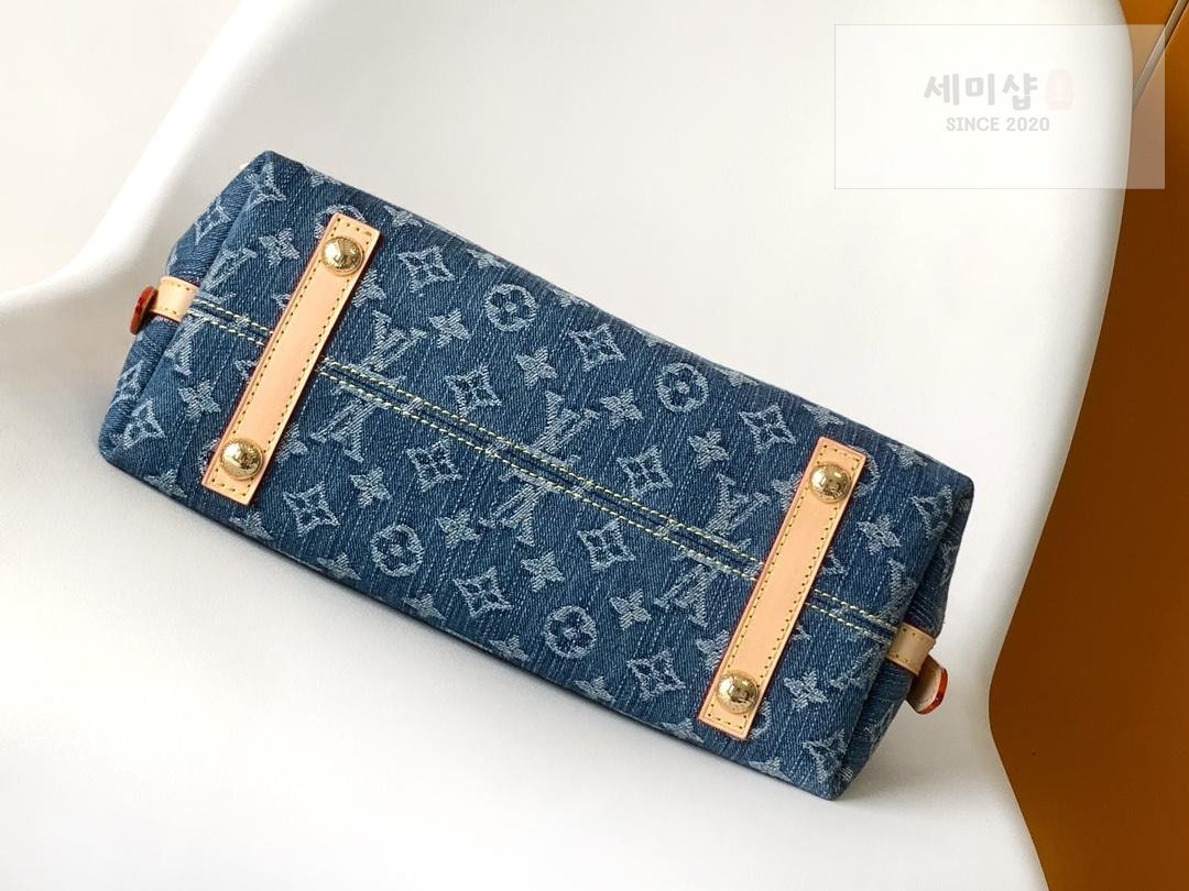 Louis Vuitton Louis Vuitton Carry All Monogram Denim Bag 8번 이미지