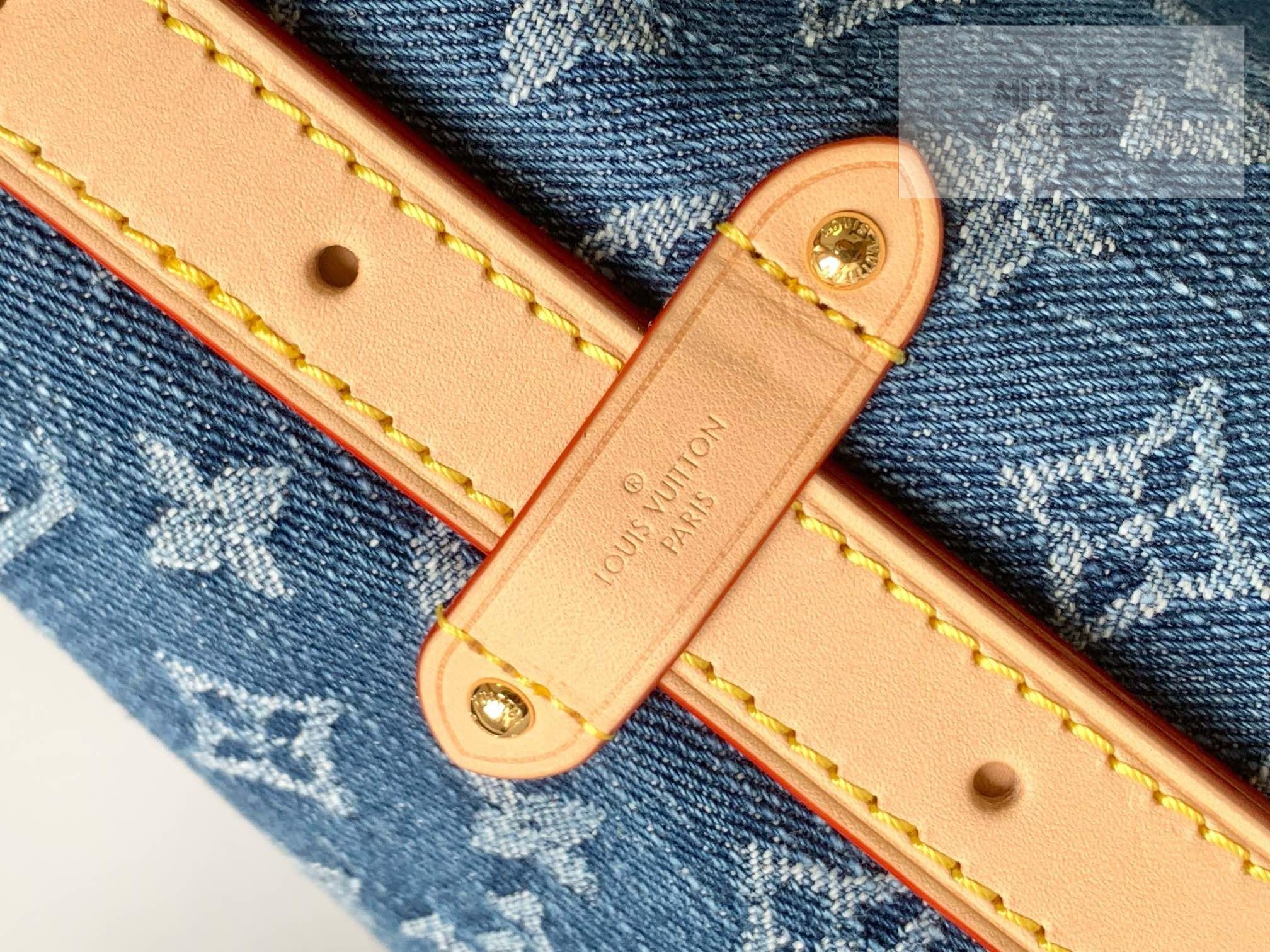 Louis Vuitton Louis Vuitton Carry All Monogram Denim Bag 10번 이미지