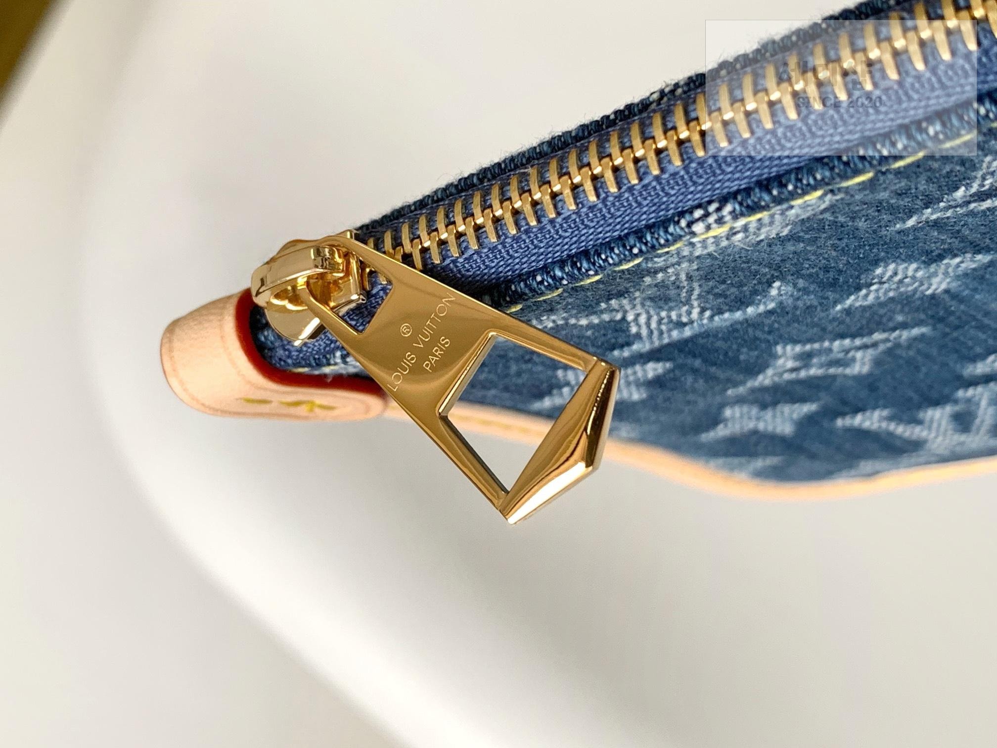 Louis Vuitton Louis Vuitton Carry All Monogram Denim Bag 11번 이미지
