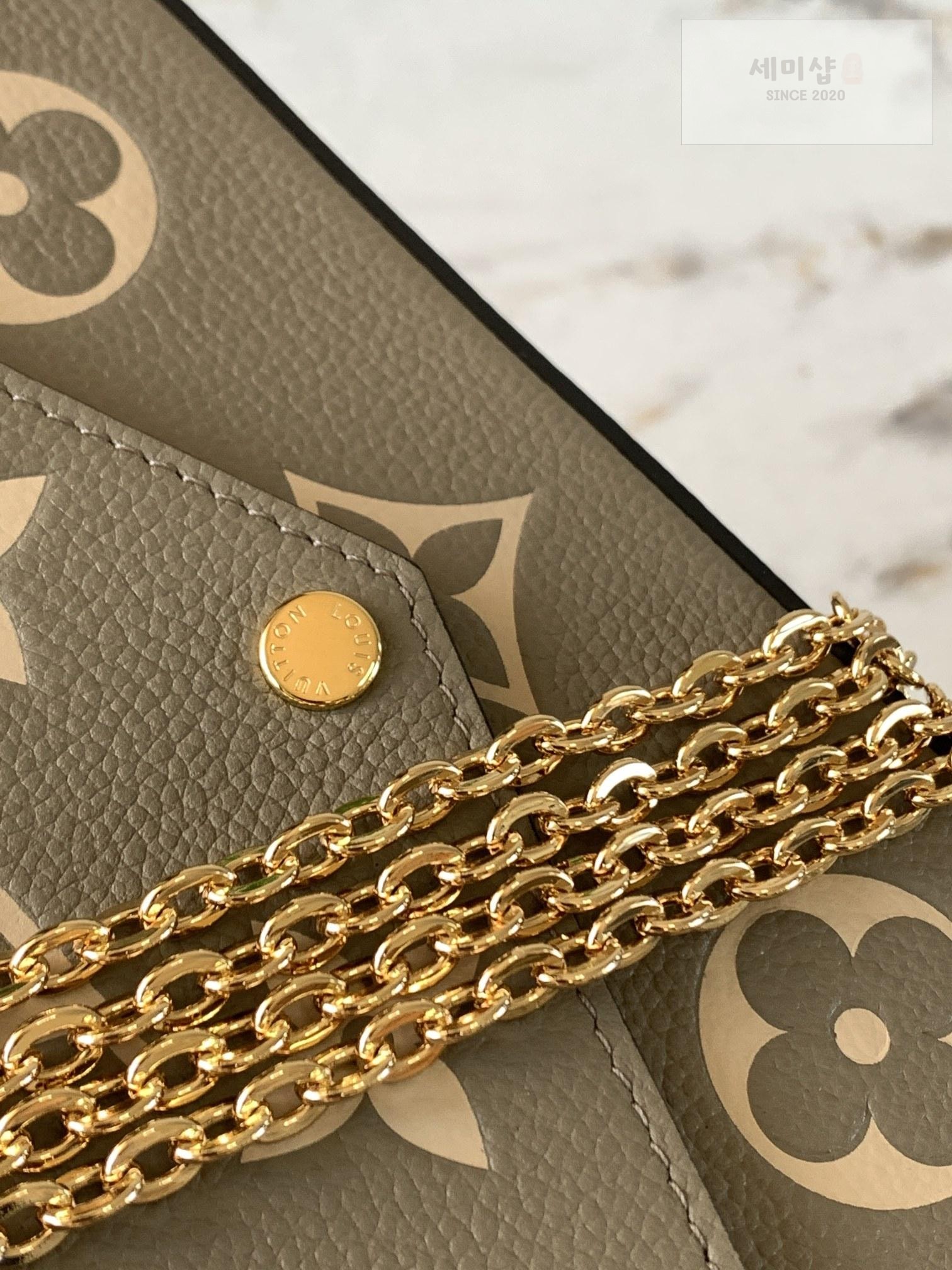 Louis Vuitton Louis Vuitton Felicie Pochette Bag 4번 이미지