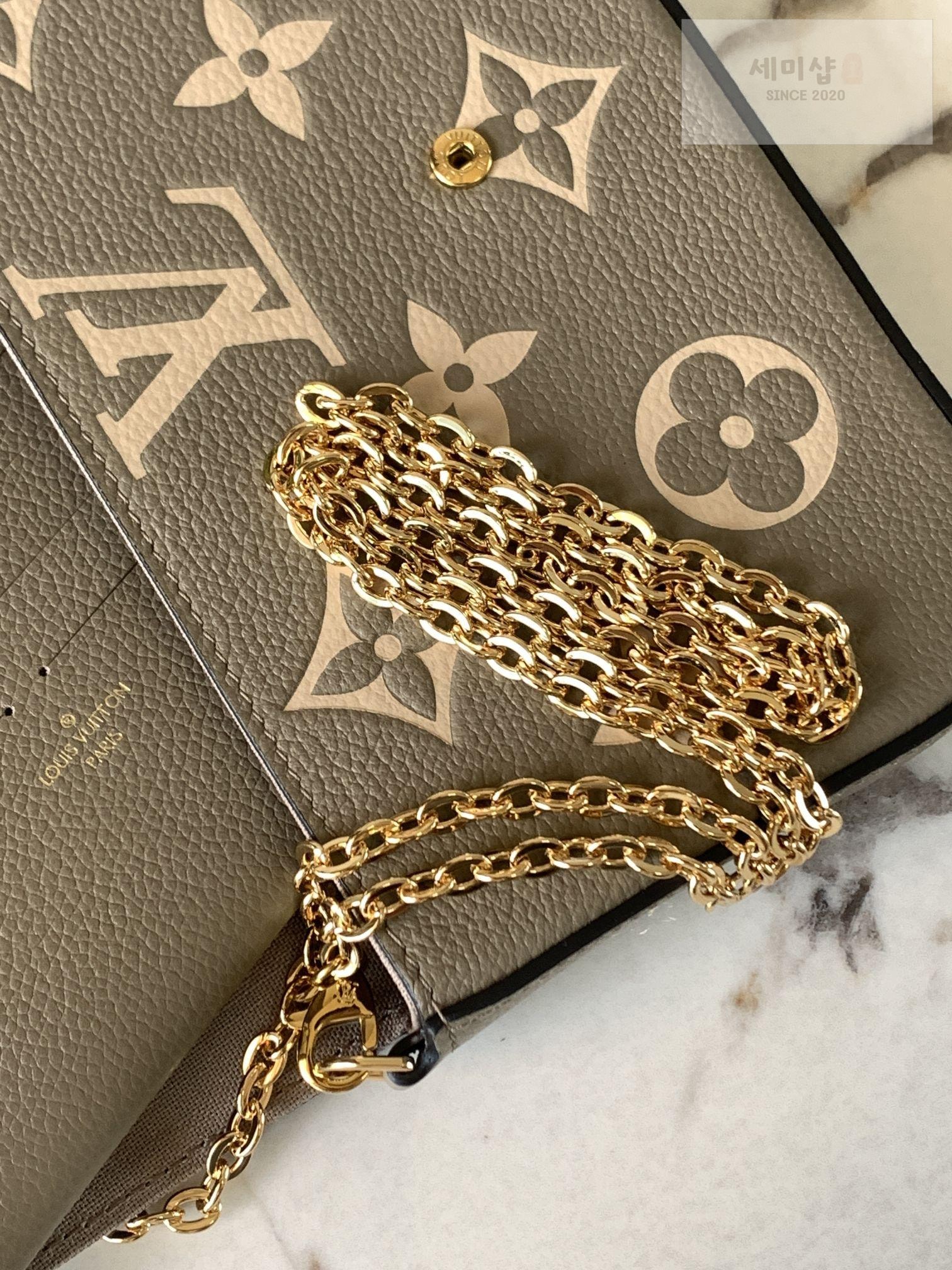 Louis Vuitton Louis Vuitton Felicie Pochette Bag 5번 이미지