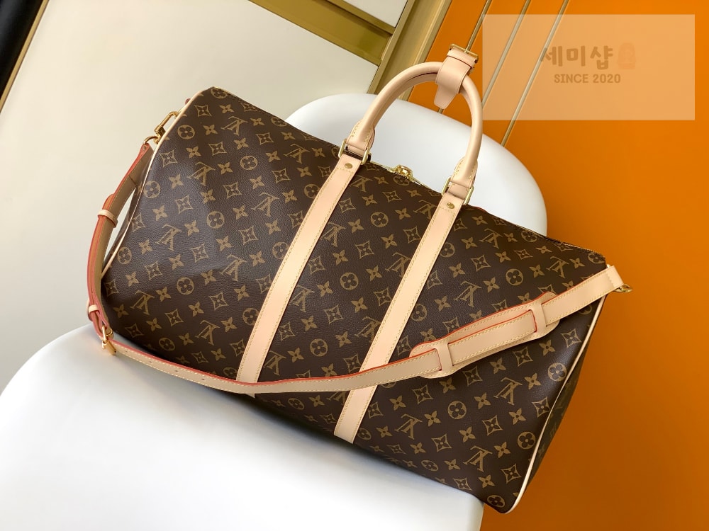 Louis Vuitton Louis Vuitton Keepall Bandouliere 50 Monogram Canvas Bag 8번 이미지