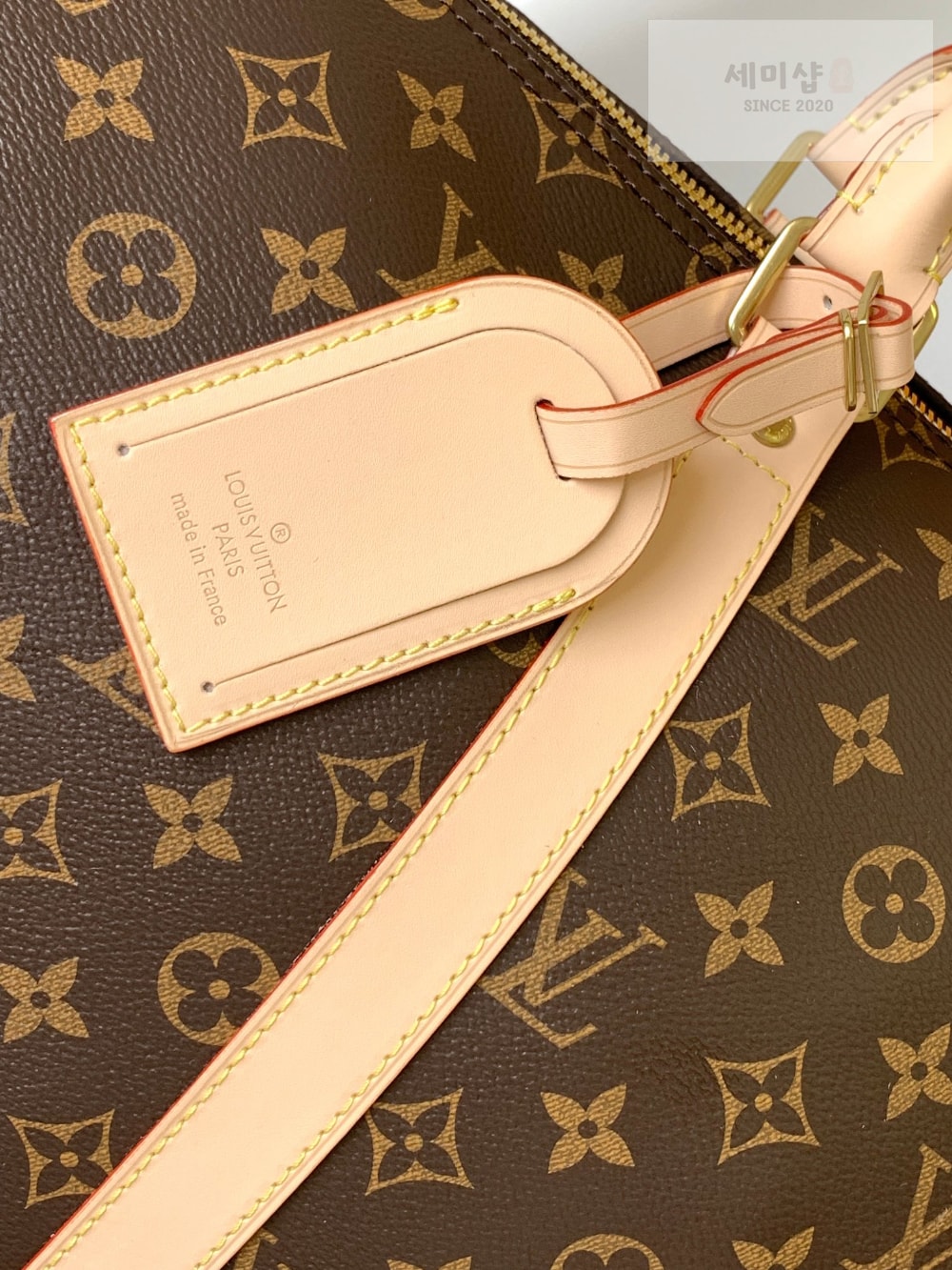 Louis Vuitton Louis Vuitton Keepall Bandouliere 50 Monogram Canvas Bag 3번 이미지