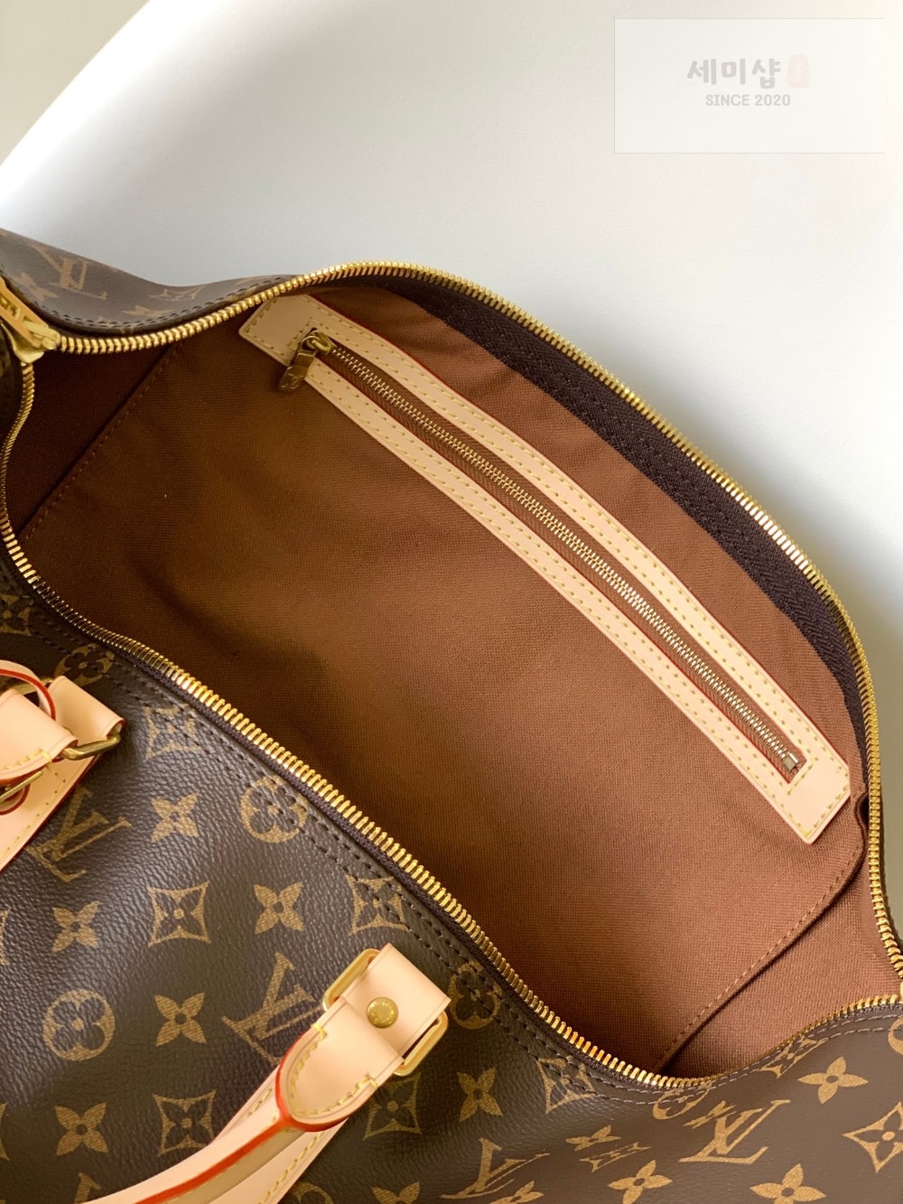 Louis Vuitton Louis Vuitton Keepall Bandouliere 50 Monogram Canvas Bag 9번 이미지