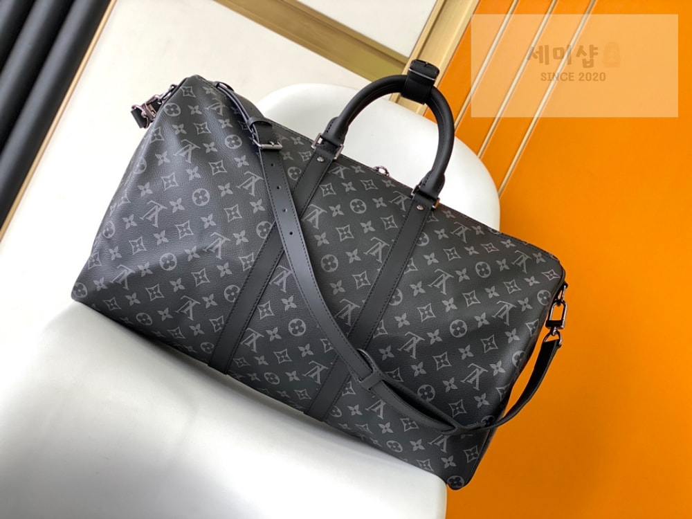 Louis Vuitton Louis Vuitton Keepall Bandouliere 50 Monogram Eclipse Bag 1번 이미지