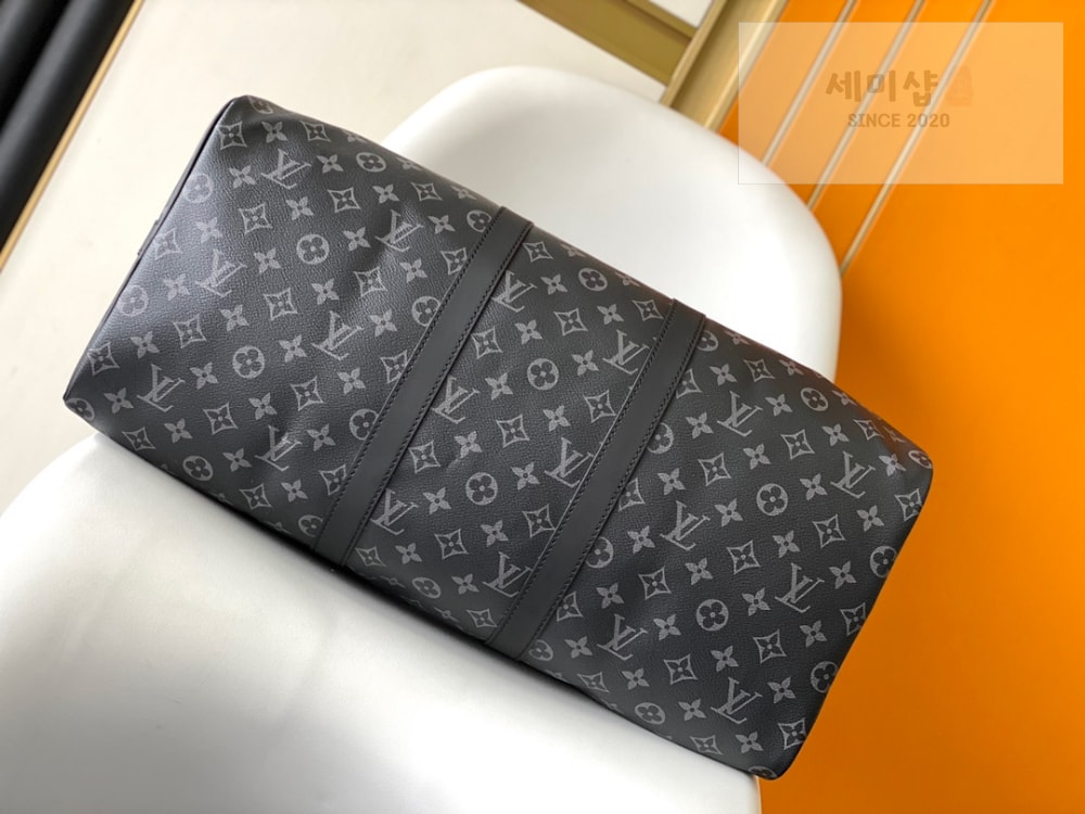 Louis Vuitton Louis Vuitton Keepall Bandouliere 50 Monogram Eclipse Bag 3번 이미지