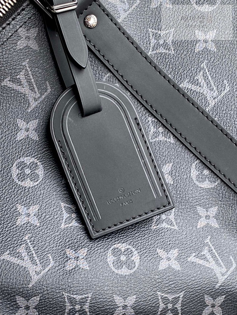 Louis Vuitton Louis Vuitton Keepall Bandouliere 50 Monogram Eclipse Bag 4번 이미지