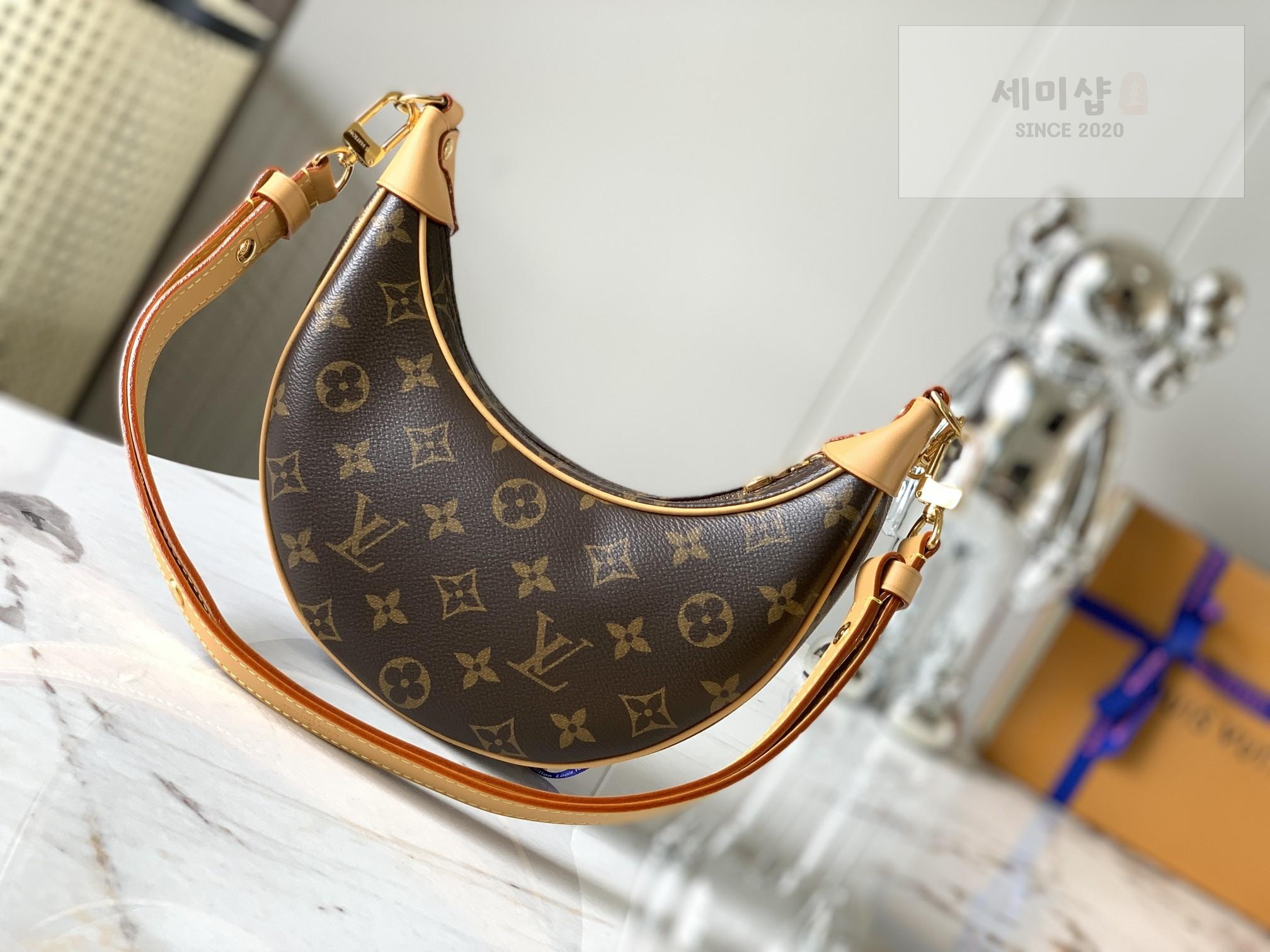 Louis Vuitton Louis Vuitton Loop Hobo Monogram Bag 1번 이미지