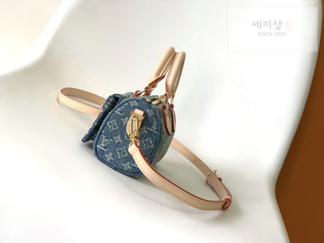 Louis Vuitton Louis Vuitton Nano Speedy Monogram Denim Bag 2번 이미지