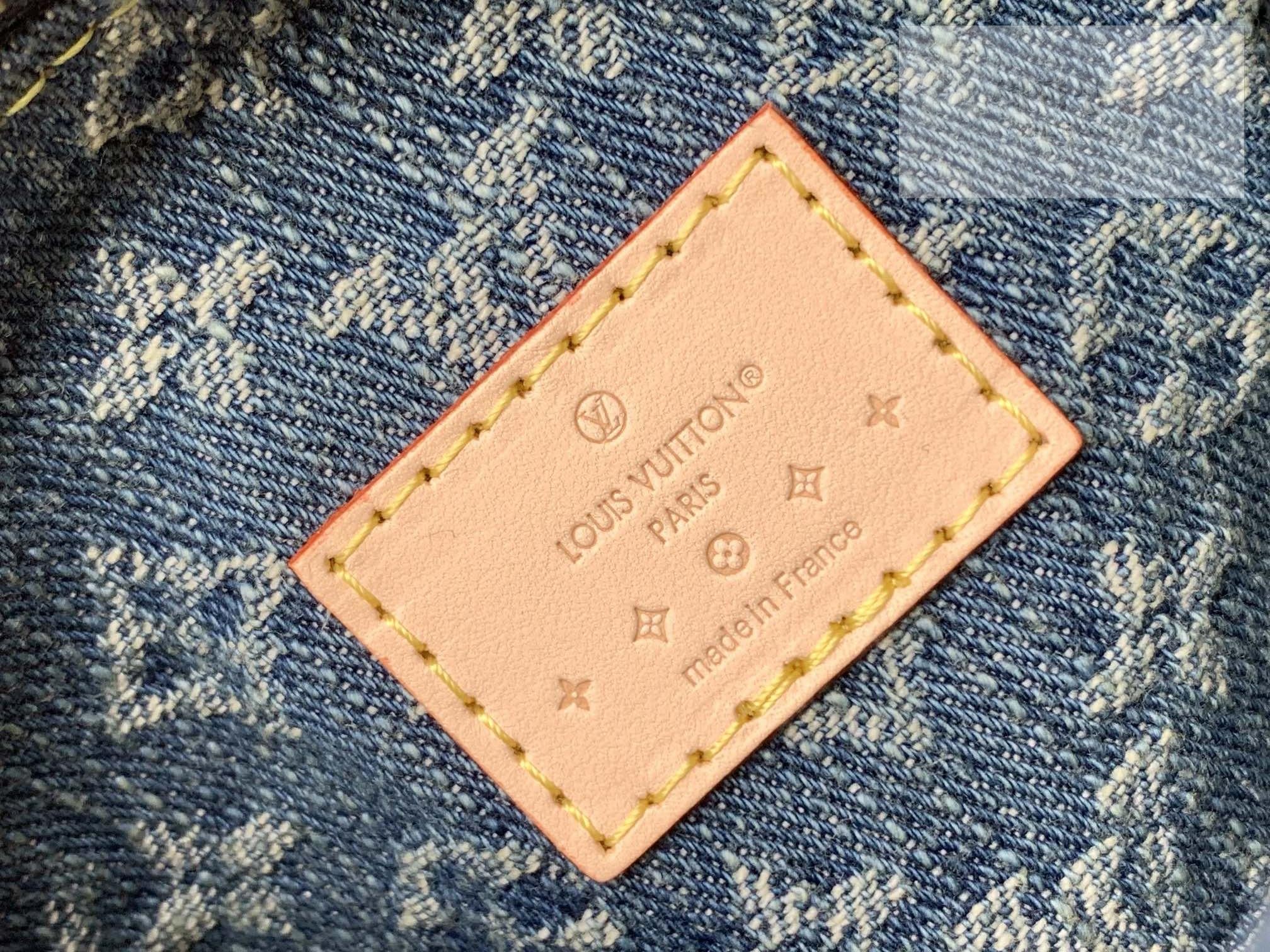 Louis Vuitton Louis Vuitton Nano Speedy Monogram Denim Bag 6번 이미지