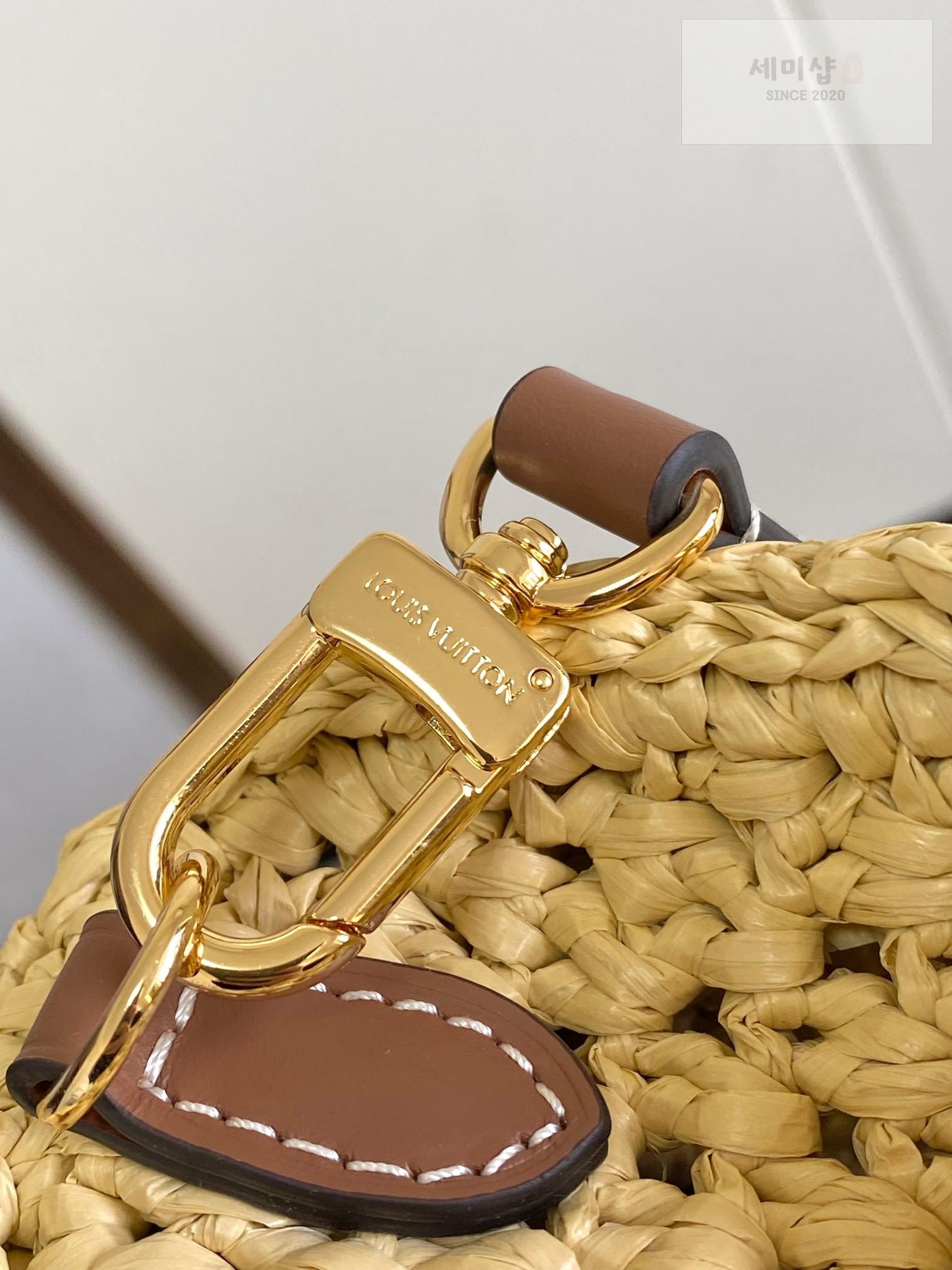 Louis Vuitton Louis Vuitton Nano Speedy Raffia Bag 5번 이미지