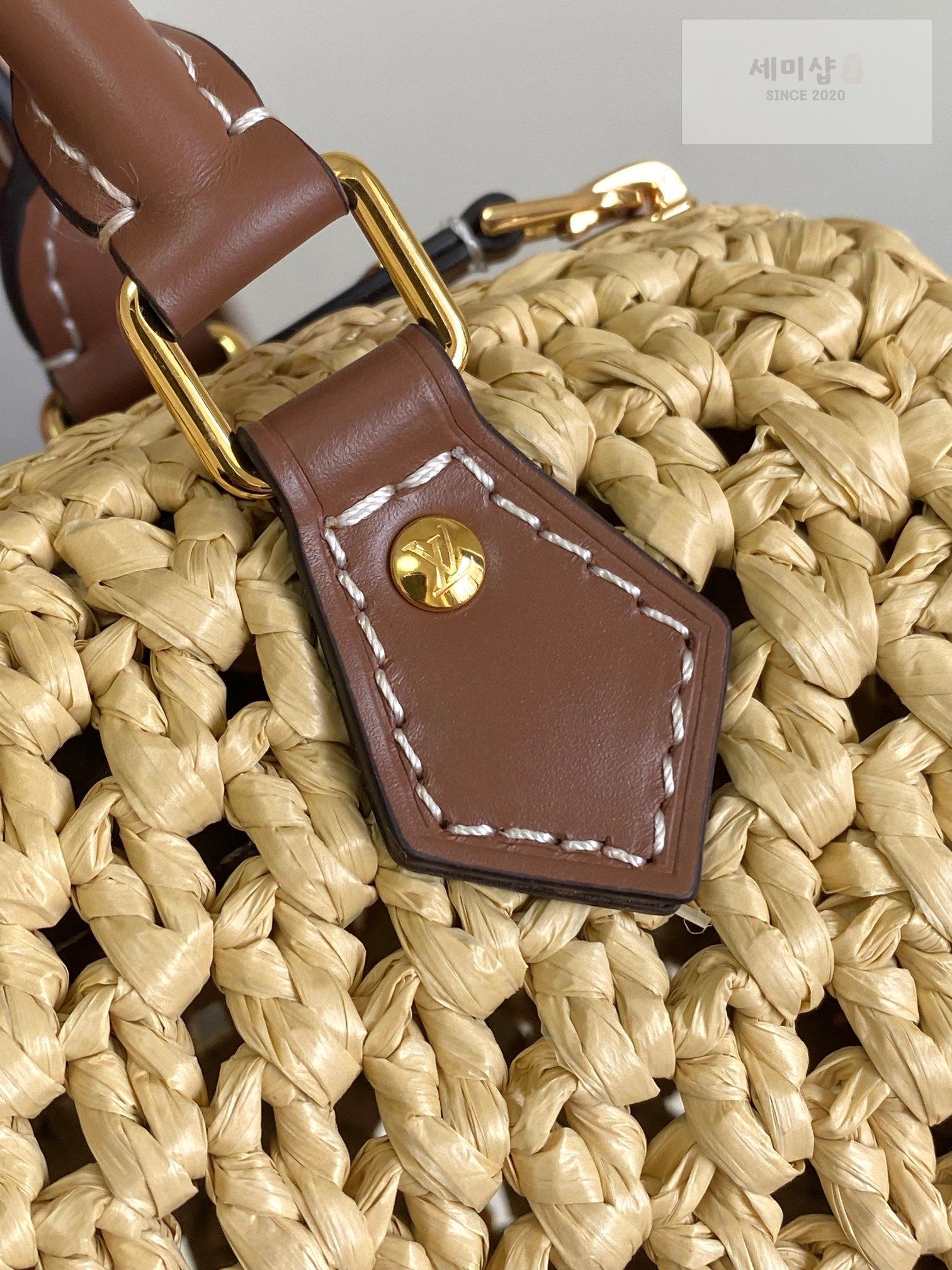 Louis Vuitton Louis Vuitton Nano Speedy Raffia Bag 6번 이미지