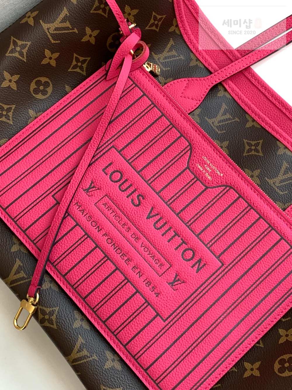 Louis Vuitton Louis Vuitton Neverfull Inside Out MM Bag 5번 이미지
