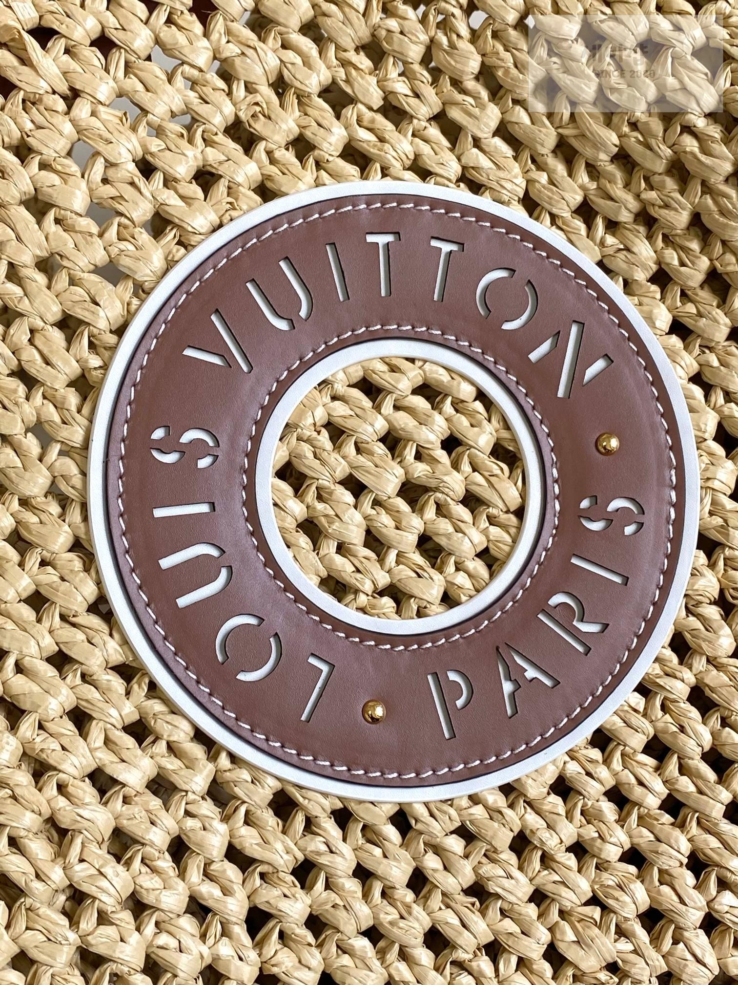 Louis Vuitton Louis Vuitton On The Go Raffia Bag 7번 이미지